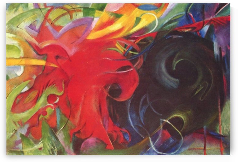 Fighting forms by Franz Marc