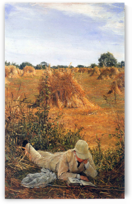94 degrees in the shade by Alma-Tadema by Alma-Tadema