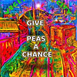 Vegetarian City Message: Give Peas a Chance